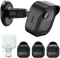 3 Pack Blink Outdoor Camera Mount for Outdoor 4/2K+, Blink Module Mount | 360°Adjustable Blink Wall Mount, Weatherproof Protective Cover for Blink Outdoor Camera, Black by PEF