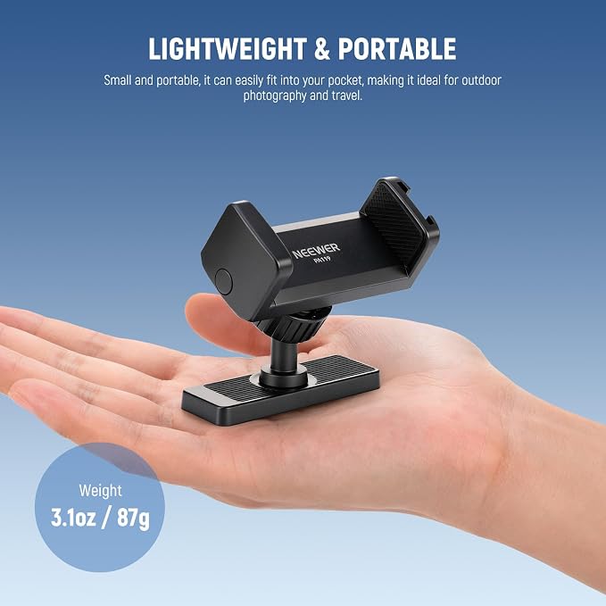 NEEWER Magnetic Phone Holder Mount Stand, Home Gym Workout Forklift Decor Stuff Essential Accessories Gear Compatible with iPhone Android Samsung for Women Men Girl Boy Video Recording, PA119 - Image 7