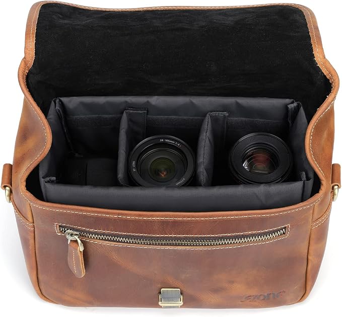 S-ZONE Waterproof Shockproof Foldable Camera Insert Bag Lens Cases Canon Nikon | Raindrop Proof, Fits in a Backpack, Suitable for DSLR/SLR Camera - Image 3