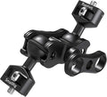 SMALLRIG Articulating Magic Arm with Double Ballheads (1/4" Screw) Monitor Mount for Field Monitor, Lights, Audio Recorders - 2070 by SmallRig