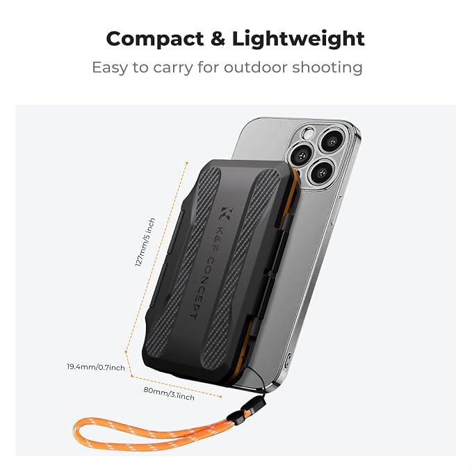 K&F CONCEPT 36 Slots Memory Card Case with 4-in-1 Card Reader | Anti-Shock Card Carrying Storage Case for 24 Micro SD/TF/, 12 SD/SDXC/SDHC Cards - Image 4