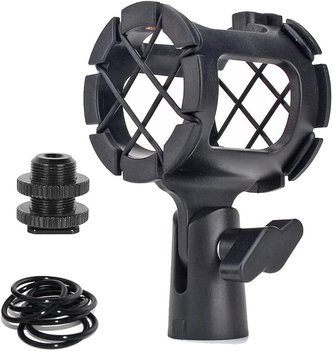 Sennheiser MKE 600 Shotgun Microphone Bundled with Universal Shockmount + Windshield for Shotgun Microphones + 20-Feet XLR Microphone Cable + Cleaning Cloth (5 Items) - Image 8