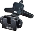 Car Radio Holder Mount, Super Stable Air Vent Mic Car Mount with Ball Joint Metal Hook Clip and Non-Slip Design for BaoFeng pxton Yaesu Motorola Midland Cobra CB Walkie-Talkie Microphone by HYSHIKRA