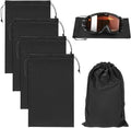 M METERXITY Ski Goggle Bag, Soft Microfiber Pouch Bags Case with Drawstring for Snow Goggles/Camera Lenses/Sunglasses by MMETERXITY