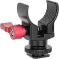 CAMVATE Shotgun Microphone Holder with Shoe Mount Adapter - 3138 by CAMVATE