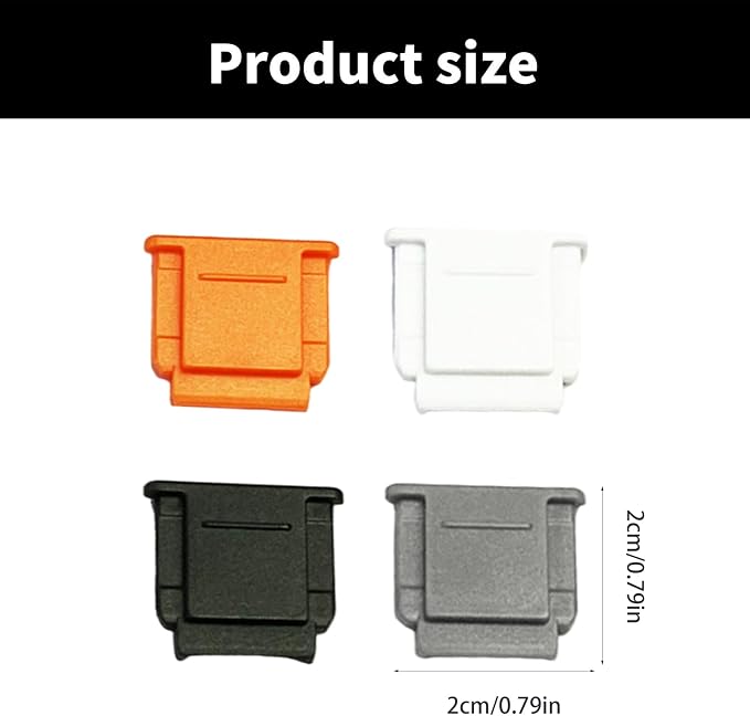 5Pcs Hot Caps for ZV1M2 ZV1F/E10 A6000 A7M4/A7M3 A7RM4 Digital Cameras and Scratch Protections - Image 3