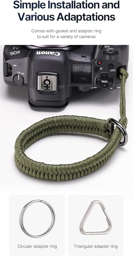 Camera Wrist Strap for Mirrorless Cameras, Quick Release Camera Wrist Strap, Camera Hand Strap with Safer Connector - Image 6