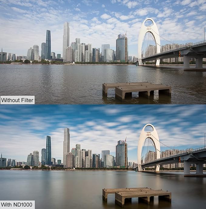 Kase Magnetic Square ND1000 Phone Camera Lens ND Filter for iPhone | Neutral Density Filter Compatible with iPhone 17 16 15 14 13 12 11 Samsung Android, Optical Glass & Multi-Coatings - Image 6