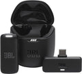 JBL Quantum Stream Wireless USB-C - Wireless Streaming Microphone - Black | Crystal clear recordings, Adjustable mic gain, 24 hours of recording time, plus speed charge, Windshield for noise reduction by JBL