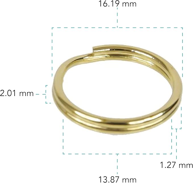 Foto&Tech Stainless Steel Round Lug Ring Camera Strap Split Ring for Small Cameras - Image 3