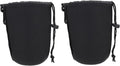 SHOWERORO Camera Lens Bag 2Pcs Neoprene Padded Lens Pouch with Drawstring Protective Case for Dslr Lenses 5.5 X 3.7 X 3.7 Inch Compact Storage by SHOWERORO