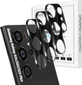 (3 Pack) Orzero Camera Lens Protector Compatible for Samsung Galaxy S23 Ultra 5G, Protector de Cámera Tempered Glass 9 Hardness HD Anti-Scratch Bubble-Free by JumpIntoOrzeroLet%E2%80%99sExploreLikeNeverBefore