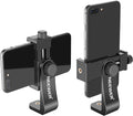 NEEWER Smartphone Holder Phone Tripod Mount Compatible with iPhone Android | Compatible with iPhone 17 16 15 Pro Max Plus Samsung Galaxy S26 S25 S24 Ultra, Cell Phone Clip Adapter for Tripod, 1/4" Screw by Neewer