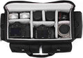 Large Camera Shoulder Bag, Pressure proof &Waterproof DSLR SLR Mirrorless Gadget Case,Messenger Photography Accessories Storage Pouch for EX280 Z280(M) by svatin