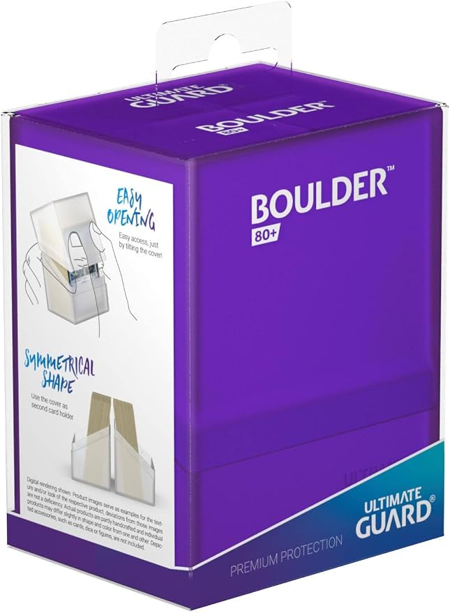 Ultimate Guard Boulder Deck Case 80+ Std. Size Amethyst - Image 8