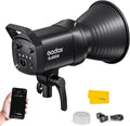 Godox SL60IIBi Bi-Color LED Video Light 75W, 2800K-6500K, CRI96+ TLCI97+, 25100Lux@1m, Bowens Mount LED Continuous Output Light w/11 FX Effects, APP/2.4G Wireless Control, Dimmiable Brightness by GODOX