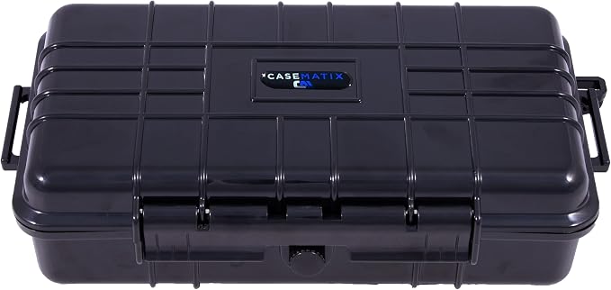 CASEMATIX Hard Shell 35mm Film Case for 35mm and 120 Film - 9" Waterproof & Lightproof Film Holder and Film Roll Container for up to 16 x 35mm Film Rolls or 10 x 120 Film Rolls, Travel Case Only - Image 7
