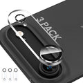 Tensea 3Pcs for iPhone Air Camera Lens Protector | Tempered Glass Film Camera Cover Lens Screen Protector, HD Clear, Full Edge to Edge, Case Friendly for iPhone 17 Air 6.5" by Tensea