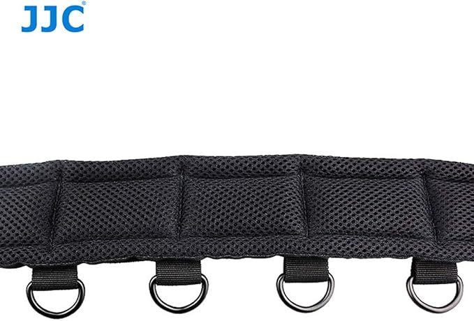 JJC GB-1 Adjustable Photography Utility Belt, Wrist Waistband, Accessory, Speed Belt for Carrying Gear Bag Case, Lens Pouch, Flash Accessories, D-Rings, Breathable 3D Mesh - Image 8