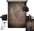 Kate 6.5x10ft/2x3m Brown Backdrop Retro Dark Brown Texture Abstarct Portrait Photography Backgrounds Photo Studio Props by KateBackdropforPhotography