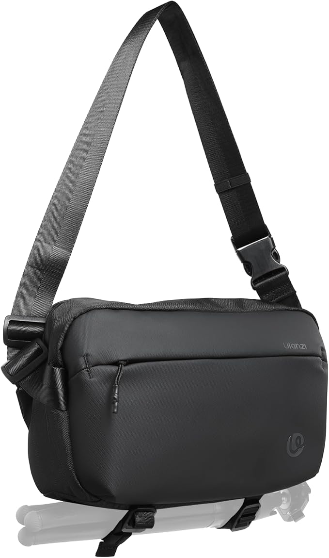 ULANZI 10L Camera Sling Bag, Water-Resistant Camera Case with Tripod Holder | DSLR/SLR/Mirrorless Camera Bags Crossbody for Photographers Video Photo Live Travel Outdoor Work Photography Accessories by ulanzi