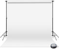 Denny Mfg Seamless Paper Backdrop for Photoshoot, True White, 86 in x 36 ft | Photography Backdrop, Matte Finish for Portraits, Product Photos and Video Shoots, with Free Roll Gaffer Tape (2 in x 13 ft) by DennyManufacturing
