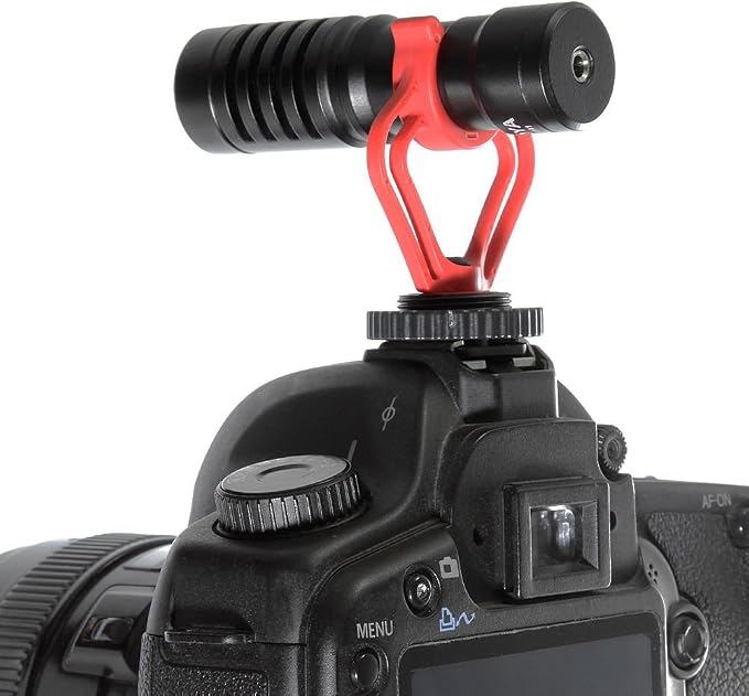 FocusFoto Smartphone Video Rig Camera Cage Mount Holder Stabilizer Handle Grip with BOYA by-MM1 Shotgun Microphone Mic + 49 LED Light Kit for Mobile Phone iPhone Filmmaking Professional Videomaker - Image 6