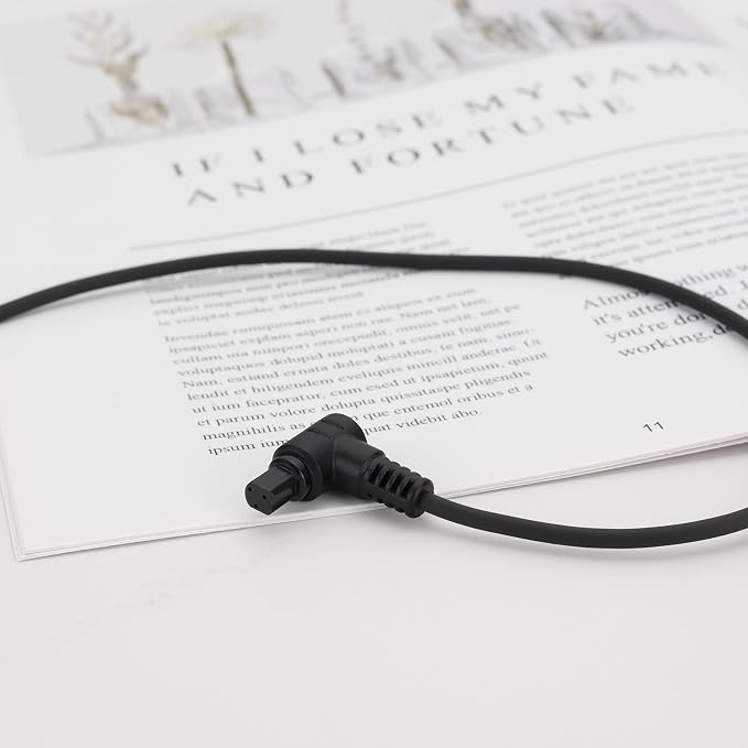 1PC 3.5mm-N3 CCamera Shutter Connecting Cable Cord Compatible with Canon TW283-N3 Compatible with Canon EOS R3 Connect the Camera to an External Shutter Trigger - Image 6