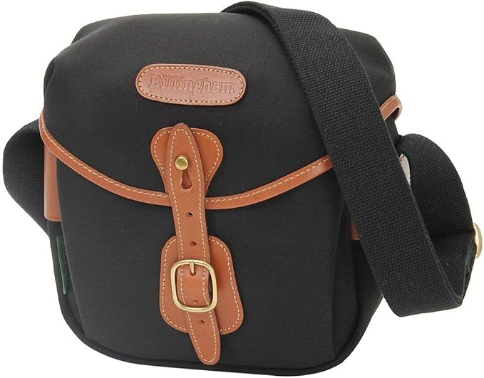 Billingham Hadley Digital Camera Bag (Black Canvas/Tan Leather) by Billingham
