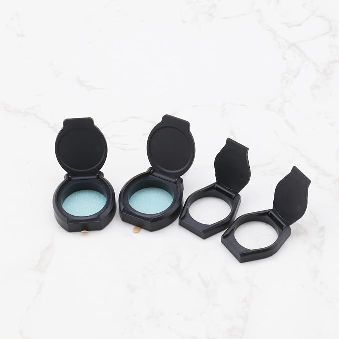 Create idea 6PCS Privacy Shutter Lens Caps Webcam Lens Cover Protective Caps Self-Adhesive Hood for Webcam Laptop Protecting Privacy and Security Black - Image 5