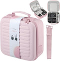 Camera Case Compatible with Canon EOS Rebel T7/R50/R6 Mark II/R100/R50 V/T6/R8/R10/R5 Mark II/RP/R7/5D Mark IV/SL3/R5/T100 DSLR SLR Camera, Lens and Tripod with Moveable Dividers and Shoulder Strap by TAAOKA