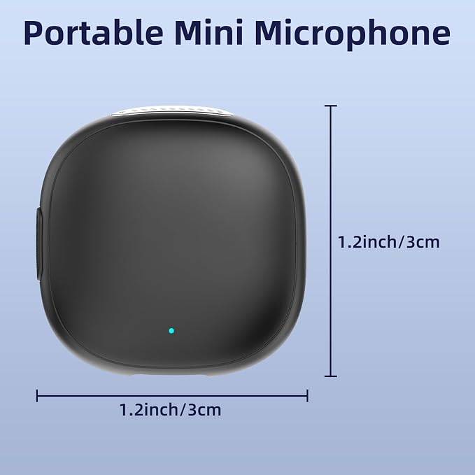 NPTCL Mini Wireless Lavalier Microphone USB C for iPhone 17/16/15, Android | Ai Noise Cancelling Clip on Lapel Mic, 35 Hour Charging Case, 328Ft Transimission for Video Recording Vlog Tiktok YouTube - Image 7