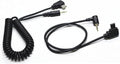 for Sony 2.5mm-Type C USB Shutter Release Cable for A7V/A7CR/A7C II/A6700/ZV-E1/ZV-E10 II 13.8in Flash Starter Remote Control Accessory Wire (2.5mm-Type C Cable 2pcs) by DYTDIEYINGTU