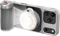 TELESIN Magnetic Master Grip & Flash Light Kit Universal for iPhone/MagSafe | Phone Camera Grip Creator Kit Built-in 3200mAh Wireless Charging - Bluetooth App Control [Case for iPhone 17 Pro MAX] by telesin