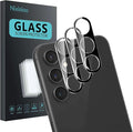 3 Pack Camera Lens Protector for Samsung Galaxy S23 Fe | Tempered Glass,Anti-Fingerprint,9H Hardness,Scratch Resistant,Easy to Install,Bubble Free,HD Clarity by Unknown