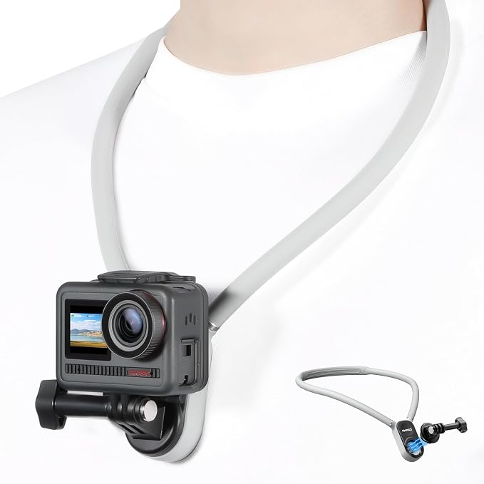 AKASO Magnetic Neck Mount Holder Chest Stand Strap for Phone, Action Camera | Compatible with Smart Phone and AKASO EK7000/Brave 4/Brave 7 LE/Brave 7/GoPro Hero12/11/10/ 9/Max/DJI Osmo Action 5/4/3 - Image 8