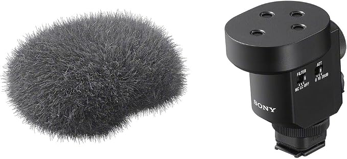 Sony Digital Shotgun Microphone ECM-M1,Black | Shoe support for battery-free & cable-free operation, Versatile selection of eight audio recording modes, Multi, Interface - Image 7