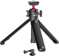 ULANZI MT-16 Extendable Mini Camera Tripod, 4 Levels Adjustment 360° Ball Head Cold Shoe Lightweight Portable Vlog Travel Selfie Stick Handle Grip Desktop Webcam Tripod for DSLR Action Camera by Ulanzi