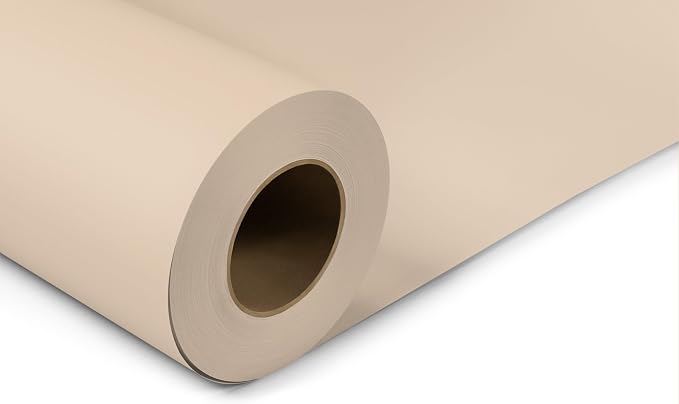 Denny Mfg Seamless Paper Backdrop for Photoshoot, Buff, 53 in x 36 ft | Photography Backdrop, Matte Finish for Portraits, Product Photos and Video Shoots, with Free Roll Gaffer Tape (2 in x 13 ft) - Image 2