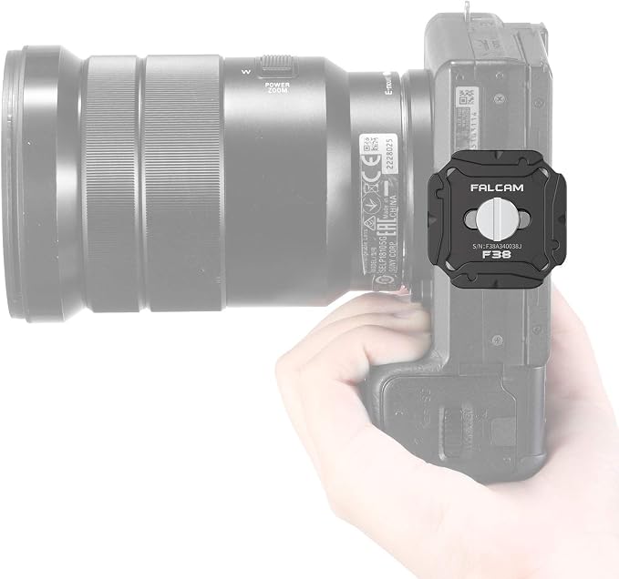 ULANZI F38 Camera Quick Release Plate with 1/4" to 3/8" Screw Thread | Quick Release System Plate Camera Tripod Mount Adapter for Sony Canon Monopod DSLR Stabilizer Slider Switch Between Stablizer - Image 8