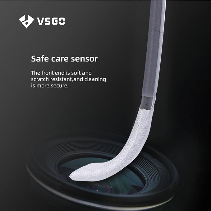 VSGO Micro 4/3 Digital Camera Sensor Cleaning Kit VS-S01-6 | for Nikon Sony Canon CCD CMOS Cleaning, 6 Pcs 12mm Sensor Cleaning Swabs, 10ml Sensor Cleaner - Image 4
