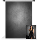 Kate 6.5x10ft Gray Abstract Photography Backdrop Grey Portrait Textures Photo Background Old Master Grey Backdrops by KateBackdropforPhotography