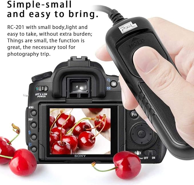 Pixel Camera Shutter Release Cable E3 Compatible with Canon, Olympus, Fuji | Remote switch replaces RS-60E3, 120cm/3.94ft, control autofocus, shutter-trigger & Bulb, requires no batteries, plug and play - Image 8
