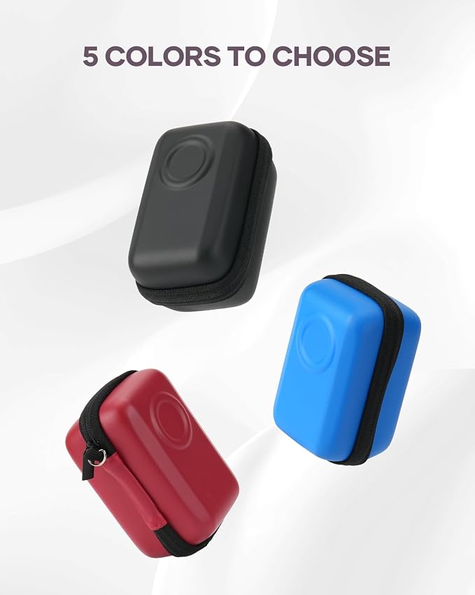 SQERO Digital Camera Case for KODAK PIXPRO FZ45 FZ55 & CAMKORY 1080P | Compact Travel Bag with 3 SD Card Slots,Small Lightweight Pouch, Cute Gifts for Adults Kids - Image 7