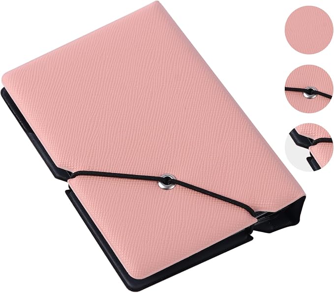 2x3 Instax Mini Photo Album, 28 Pockets. Peach Pink, 2PK | Portable Wallet Size Album Stores 2x3 inch Instant Photos. Fits Polaroid, Instax Mini, Kodak Mini Prints and Zink. - Image 4