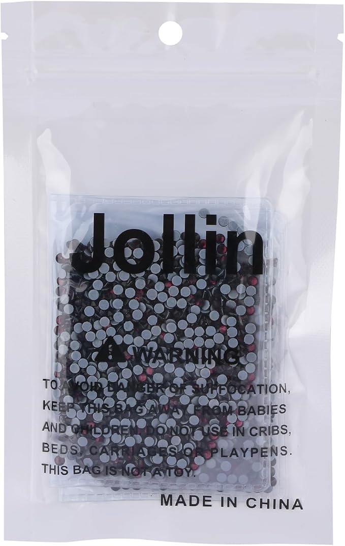 Jollin Hotfix Rhinestones Flatback Crystal Gems 2.8mm SS10, Amethyst | 2880pcs Hot Fix Crystals Glass Rhinestones for Bedazzling, Crafting, Clothes, Shoes & Accessories DIY Decoration - Image 7