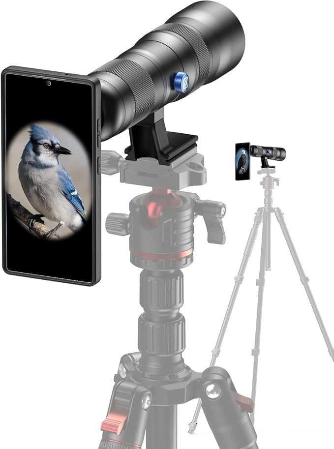 20-60X Zoom Telephoto Lens for Samsung S25 Ultra, Evil Eye High Power HD Telephoto Phone Lens with Phone Case by Evileye