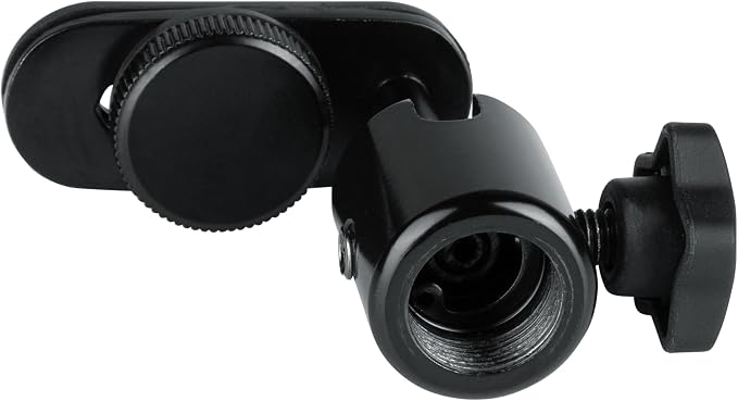 Gator Frameworks Camera Mount Mic Stand Adapter (GFW-MIC-CAMERA-MT) | Ball-and-Socket Head, Standard 1/4-20 Camera Threads, 360-Degree Rotation, 180-Degree Tilt - Image 9