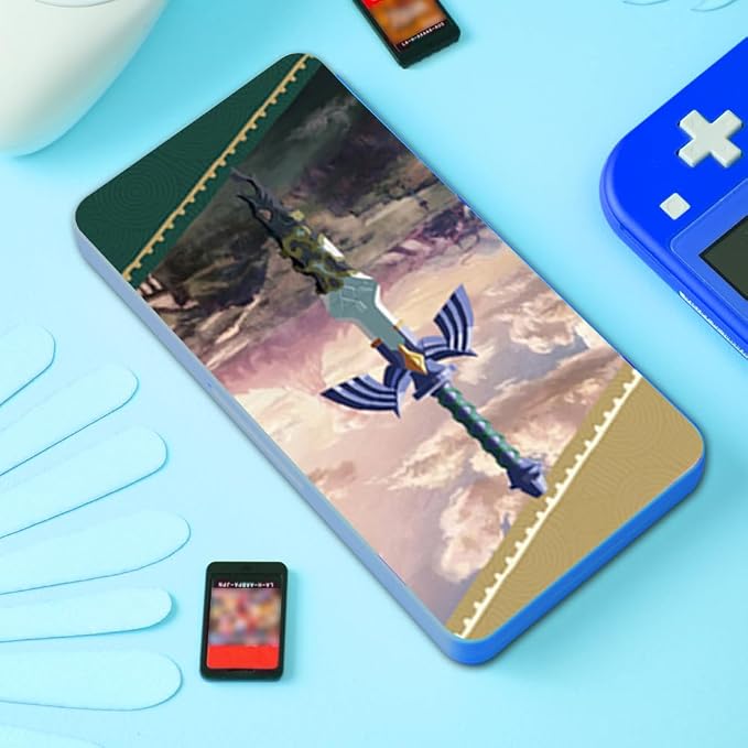 PERFECTSIGHT 48 Switch Game Card Case for Nintendo Switch 2/ OLED/ Lite, Switch Game Holder Cartridge Case with 48 Game & Micro SD Cards Storage, Skyward Sword - Image 7