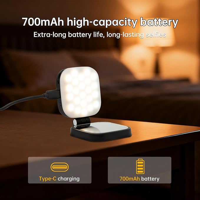 Suptig Magnetic Selfie Light, Selfie Light Phone Light Compatible for iPhone Magsafe, RGB 360° LED Ring Light for Phone with Mirror for Selfies/Photography/Vlog/TikTok/Video Conference - Image 8
